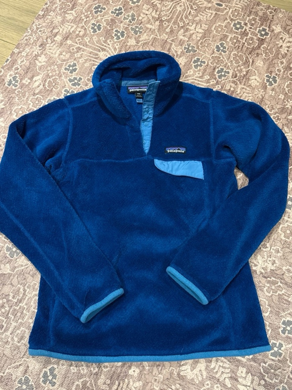 Patagonia Deep Royal Blue Women's Fleece Pullover